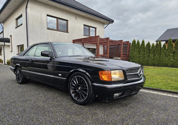 Mercedes-Benz Klasa S cena 75000 przebieg: 172800, rok produkcji 1989 z Rymanów małe 704